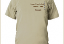 Team Shirt beige, Aufdruck vorn