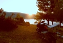 Sonnenaufgang am Buldan Stausee
