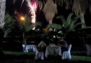 Hotel Sultasa in Mersin, Feuerwerk zur Doppelhochzeit
